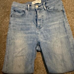 Denim Forum Sky Blue High Rise Jeans